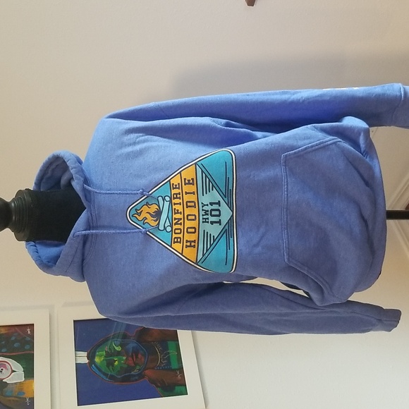 Oregon Coast Souvenir Hoodie Medium - Picture 1 of 5
